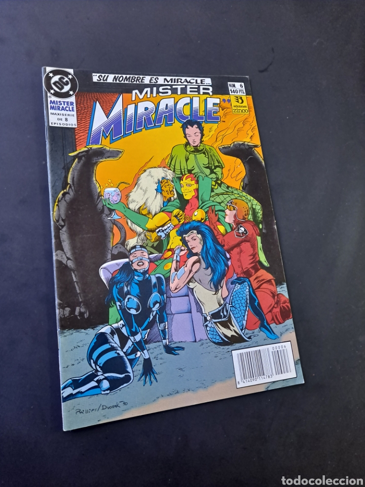 C&oacute;mics: EXCELENTE ESTADO MISTER MIRACLE 6 ZINCO DC GRAPA - Foto 1