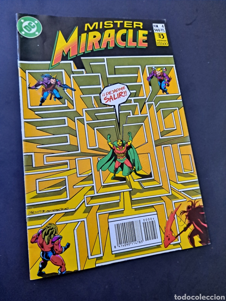 C&oacute;mics: EXCELENTE ESTADO MISTER MIRACLE 4 ZINCO DC GRAPA - Foto 1