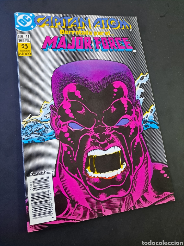 C&oacute;mics: CASI EXCELENTE ESTADO CAPITAN ATOM 11 ZINCO GRAPA DC - Foto 1
