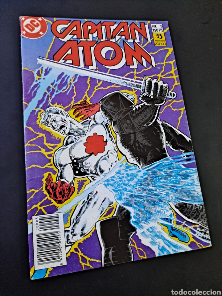 C&oacute;mics: CASI EXCELENTE ESTADO CAPITAN ATOM 5 ZINCO GRAPA DC - Foto 1