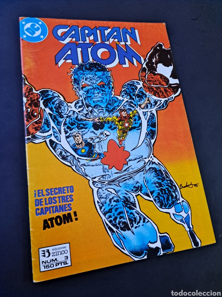 C&oacute;mics: CASI EXCELENTE ESTADO CAPITAN ATOM 3 ZINCO GRAPA DC - Foto 1