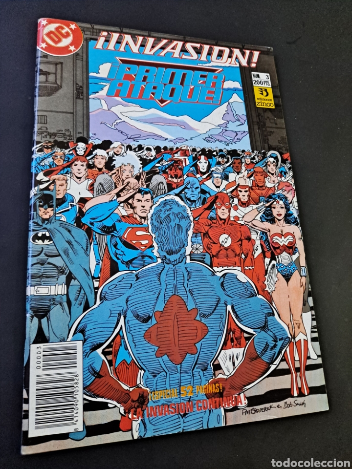 C&oacute;mics: CASI EXCELENTE ESTADO CAPITAN ATOM 3 ZINCO GRAPA DC - Foto 1