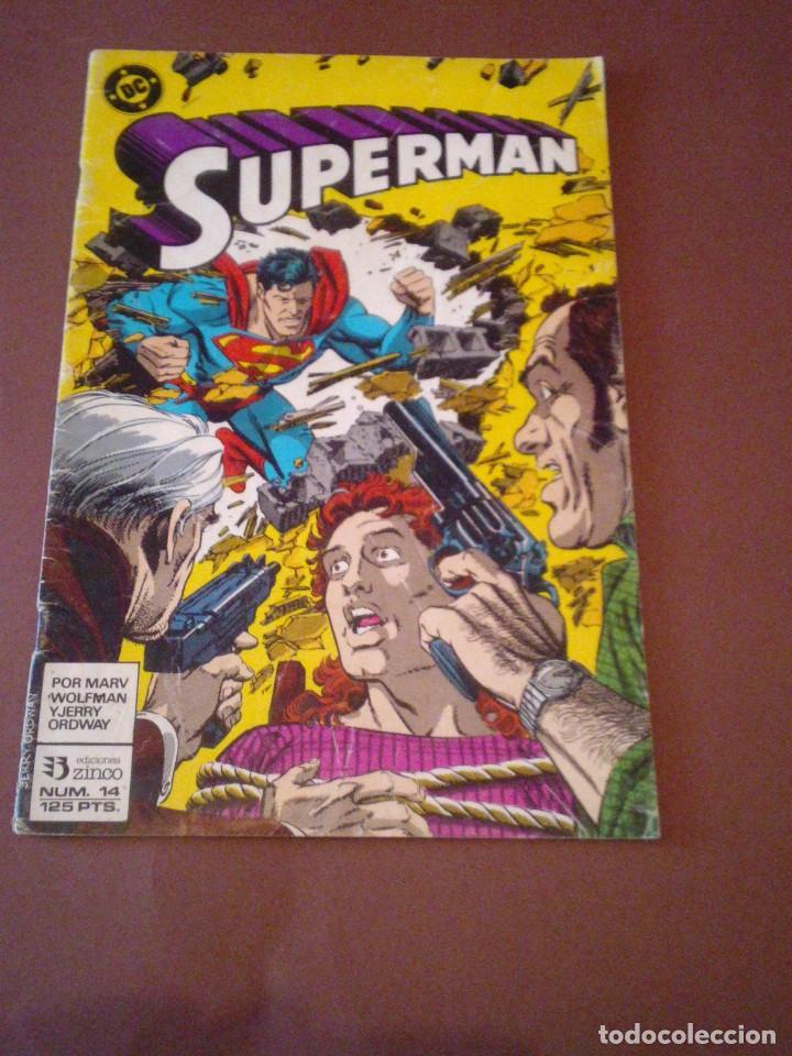 C&oacute;mics: SUPERMAN - NUMERO 14 - EDICIONES ZINCO - NORMAL ESTADO - GORBAUD - CJ 149 - Foto 1