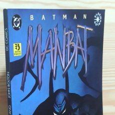 Cómics: DC BATMAN MANBAT TOMO 3 - EDICIONES ZINCO MUY BUEN ESTADO.. Lote 341868103