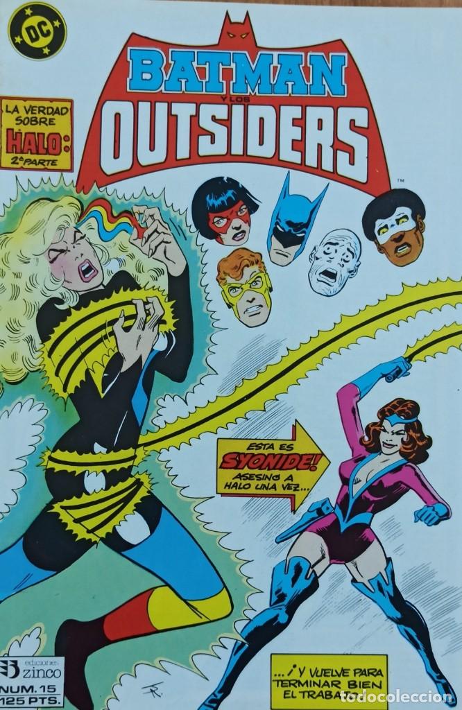 C&oacute;mics: BATMAN Y LOS OUTSIDERS N&ordm; 15 - EDICIONES ZINCO BUEN ESTADO. - Foto 1