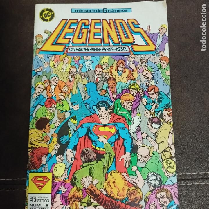 C&oacute;mics: Zinco: Legends numero 2: Falta de fe superman - Foto 1