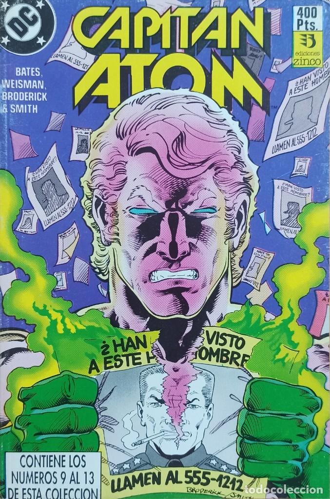 C&oacute;mics: REETAPADO CAPIT&Aacute;N ATOM N&Uacute;MEROS 9 AL 13 - EDITORIAL ZINCO - DE KIOSKO. - Foto 1