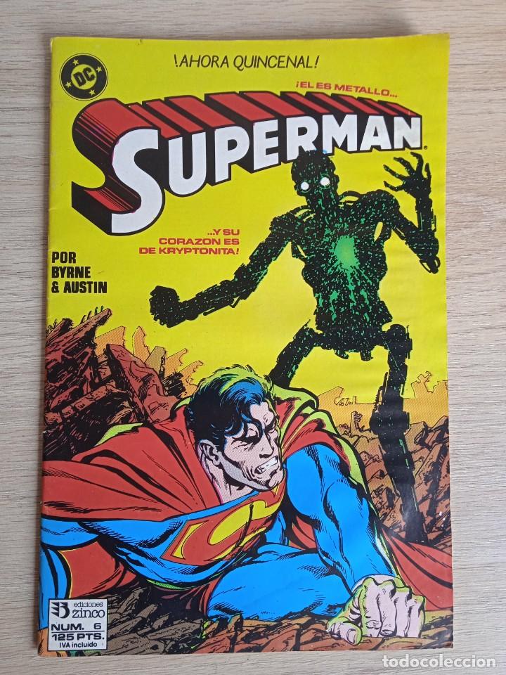 C&oacute;mics: SUPERMAN EL HOMBRE DE ACERO 6 ZINCO - Foto 1