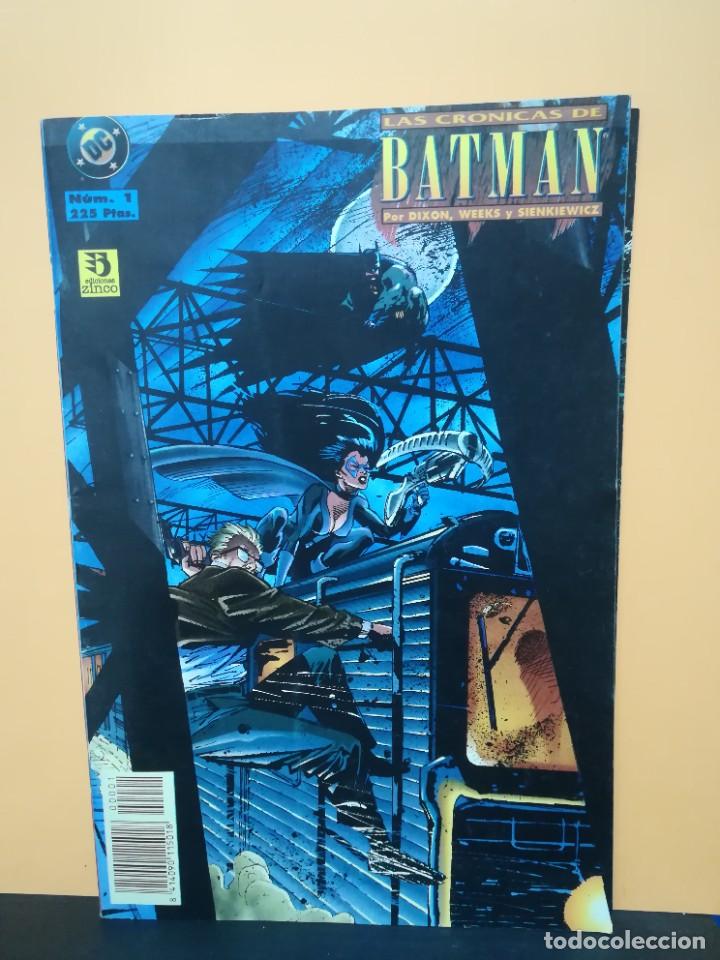 C&oacute;mics: LAS CR&Oacute;NICAS DE BATMAN. N&ordm; 1. ZINCO - Foto 1