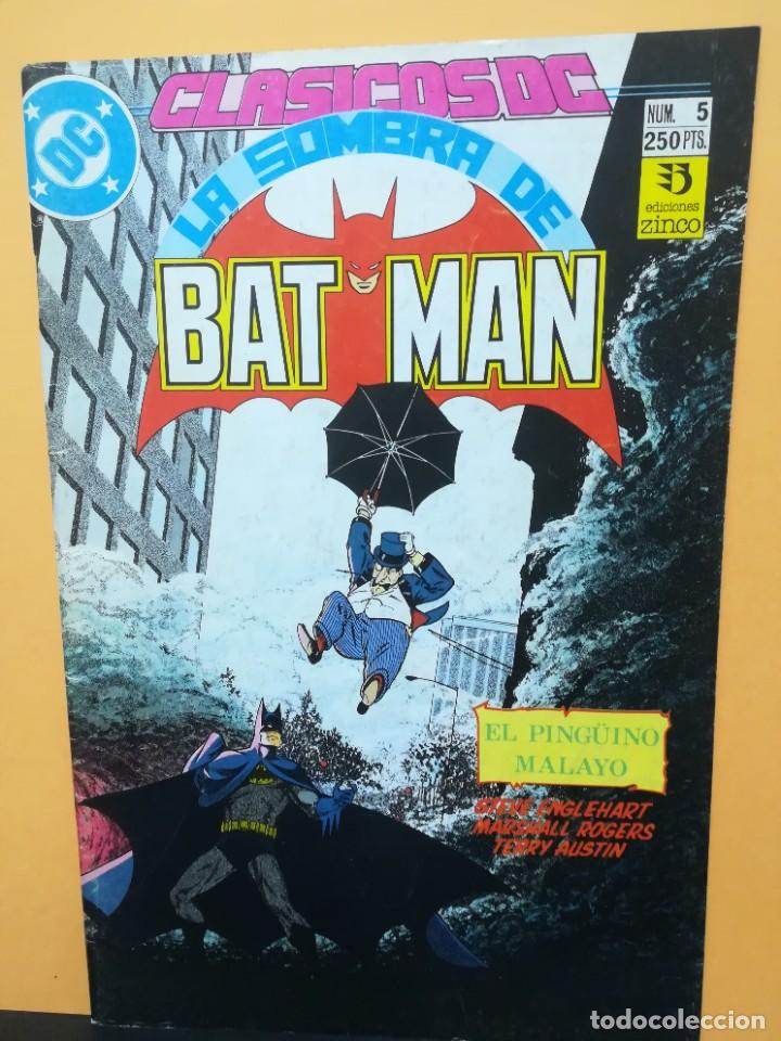 C&oacute;mics: CL&Aacute;SICOS DC. LA SOMBRA DE BATMAN. N&ordm; 5. ZINCO - Foto 1