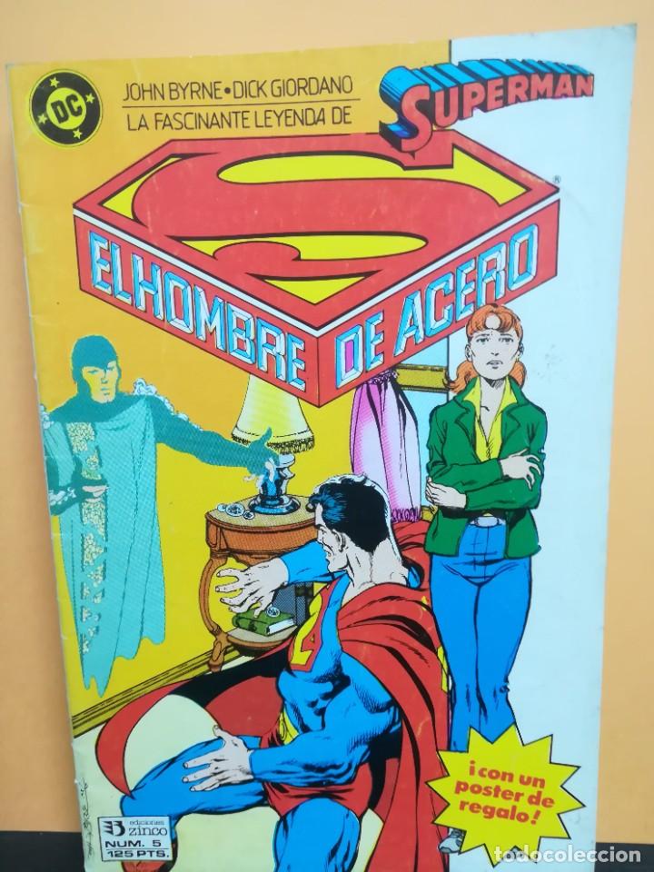 C&oacute;mics: SUPERMAN. EL HOMBRE DE ACERO. N&ordm; 5. ZINCO - Foto 1