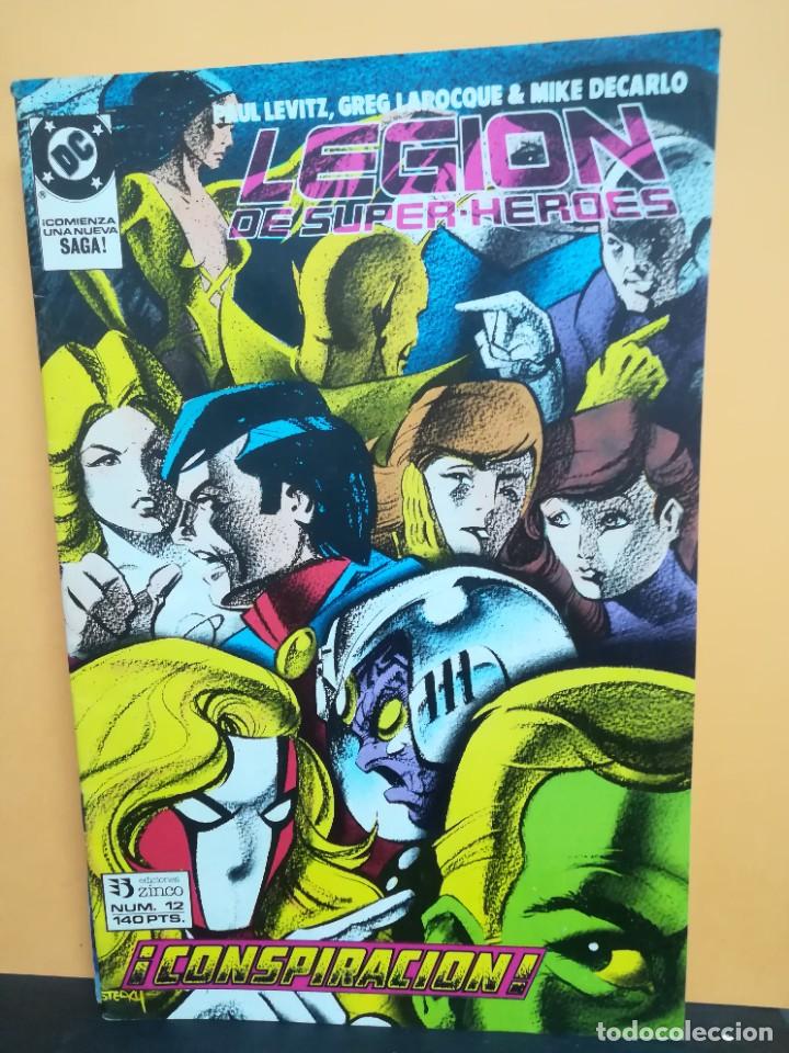 C&oacute;mics: LEGI&Oacute;N DE SUPER-H&Eacute;ROES. N&ordm; 12. DC ZINCO - Foto 1