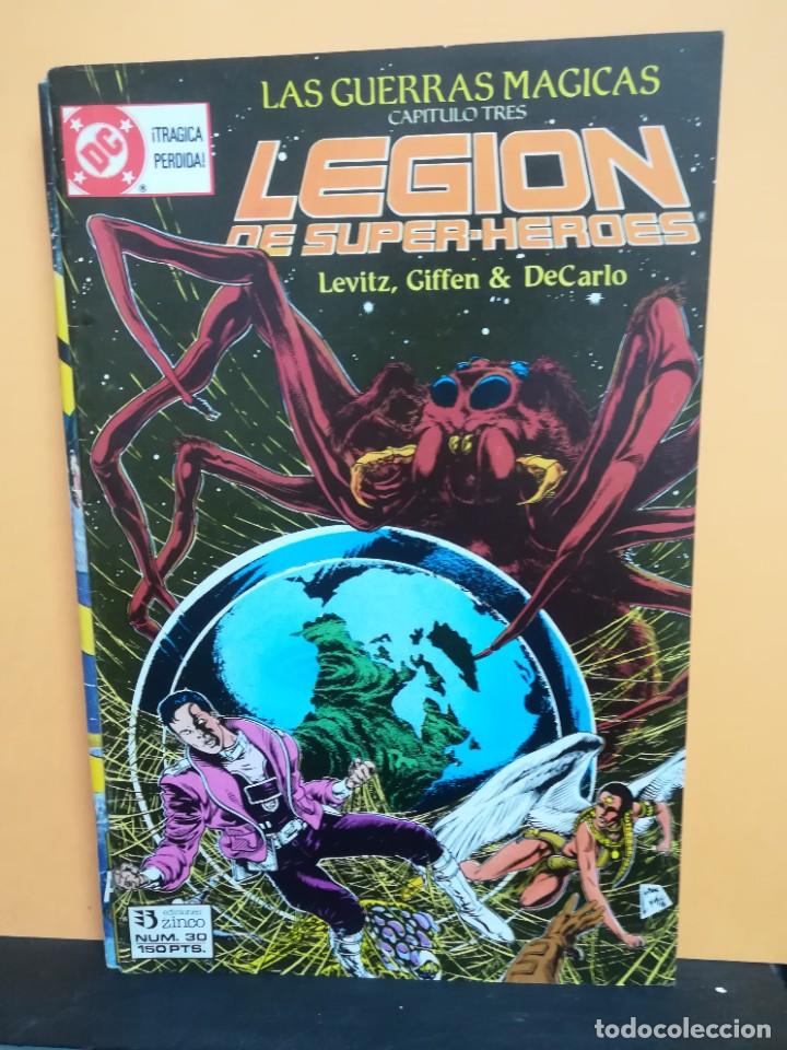 C&oacute;mics: LEGI&Oacute;N DE SUPER-H&Eacute;ROES. N&ordm; 30. DC ZINCO - Foto 1