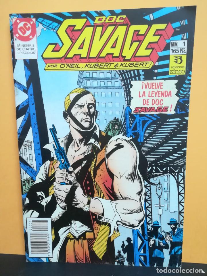 C&oacute;mics: DOC SAVAGE. MINISERIE COMPLETA. DC ZINCO - Foto 4