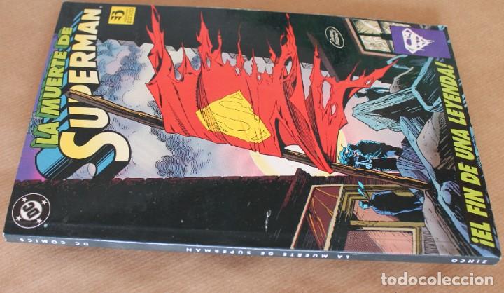 C&oacute;mics: LA MUERTE DE SUPERMAN - ediciones ZINCO a&ntilde;o 1993 - como NUEVO - Foto 2