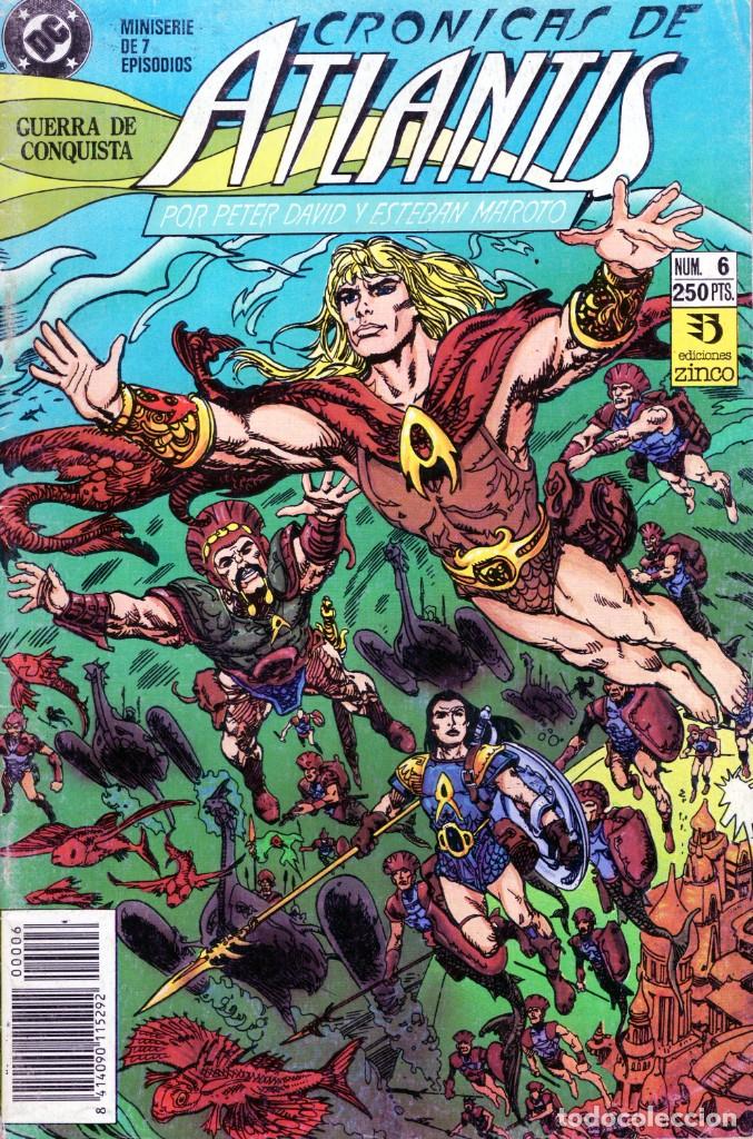 C&oacute;mics: CRONICAS DE ATLANTIS N&ordm; 6 - ZINCO - BUEN ESTADO - Foto 1