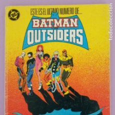 Cómics: BATMAN Y LOS OUTSIDERS Nº 5 - CONTIENE NºS 21 - 22 - 23 - 24 - EDICIONES ZINCO. Lote 348666153
