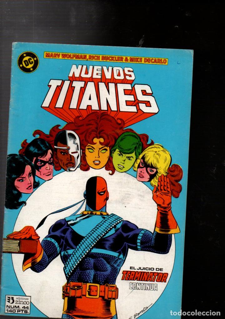C&oacute;mics: NUEVOS TITANES, N&ordm; 44. DC COMICS. EDICIONES ZINCO, 1984 - Foto 1