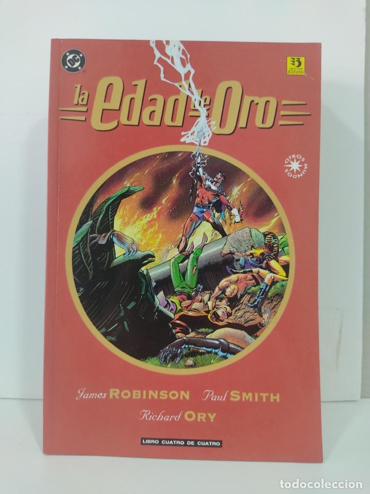 C&oacute;mics: LA EDAD DE ORO LIBRO 4. N&ordm; 4 DE 4. DC COMICS. ZINCO - Foto 1