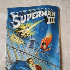 Cómics: SUPERMAN III, FIEL ADAPTACIÓN DEL FILM, 1984, ZINCO, BUEN ESTADO