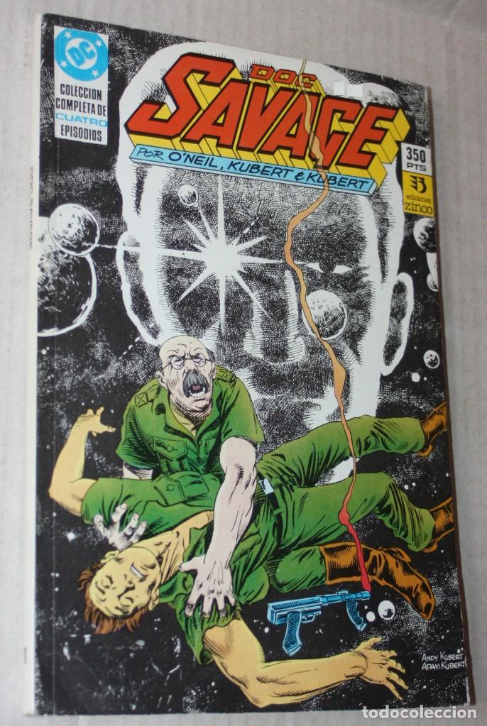 C&oacute;mics: DOC SAVAGE. (Coleccion Completa de 4 Comics en un tomo).Zinco - Foto 1