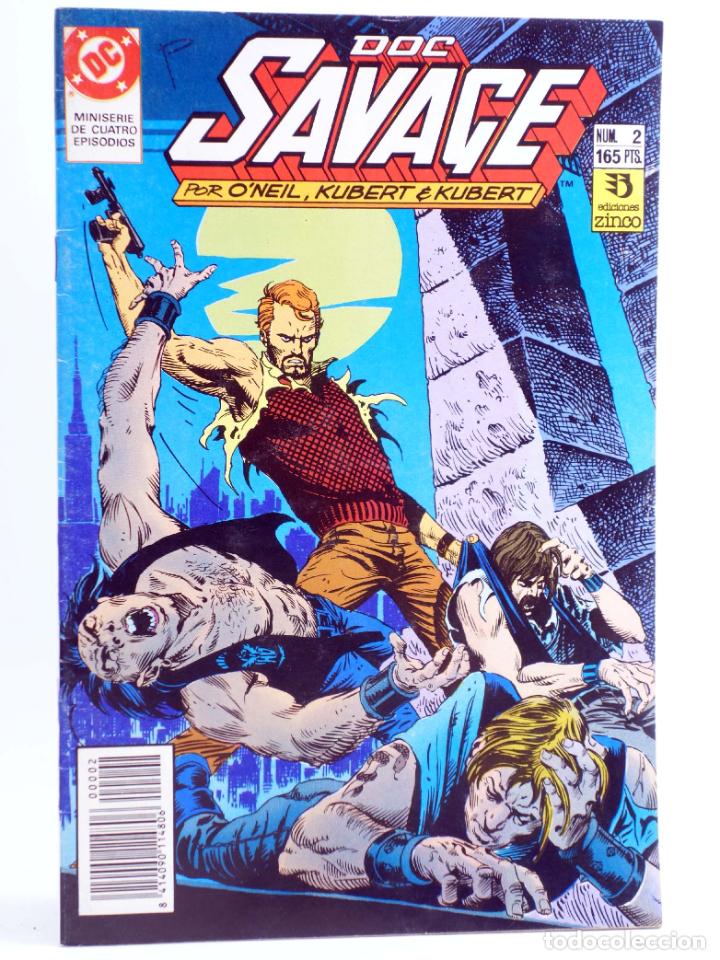 C&oacute;mics: DOC SAVAGE 2. GENERACI&Oacute;N PERDIDA (ONeil / Kubert / Kubert) Zinco, 1990. OFRT - Foto 1