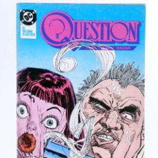 Cómics: QUESTION 19. EL DILEMA PLÁSTICO (O'NEIL / COWAN / MAYGAR) ZINCO, 1988
