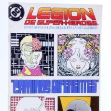 Cómics: LEGIÓN DE SUPERHÉROES 22. CAMINOS DIFERENTES (LEVITZ / GIFFEN / COLON) ZINCO, 1987. Lote 357044190