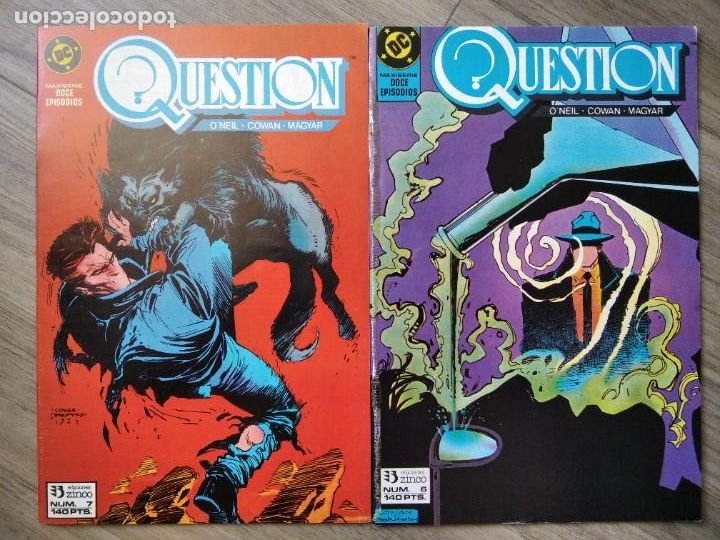 C&oacute;mics: QUESTION DE ZINCO NUMEROS 6 7 8 10. PROCEDEN DE RETAPADO - Foto 1