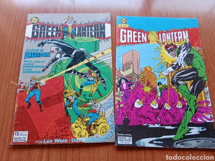 C&oacute;mics: 2 comics Green Lantern editorial Zinco - Foto 1