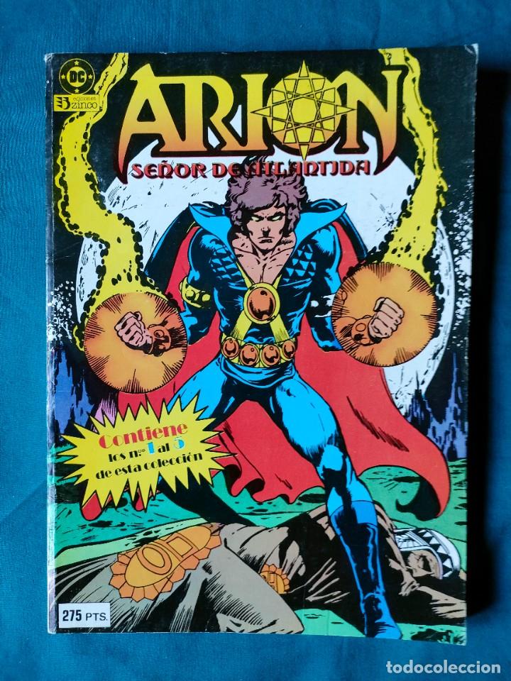 C&oacute;mics: Arion n&uacute;meros del 1 al 5, retapado. - Foto 1