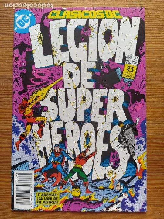 C&oacute;mics: LEGION DE SUPER HEROES N&ordm; 21 - DC - ZINCO (FD**) - Foto 1