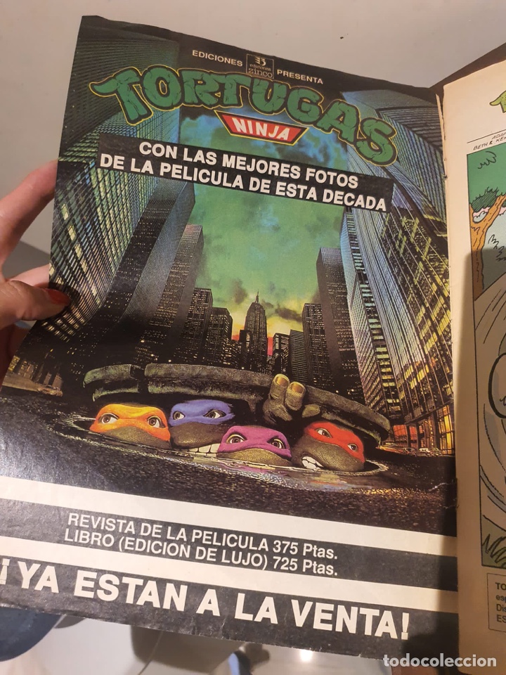C&oacute;mics: Comic las aventuras de las tortugas ninja n&uacute;mero 6 - Foto 2