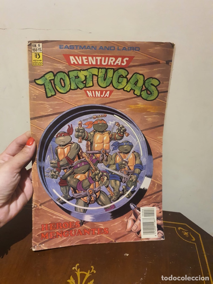 C&oacute;mics: Comic las aventuras de las tortugas ninja n&uacute;mero 6 - Foto 1