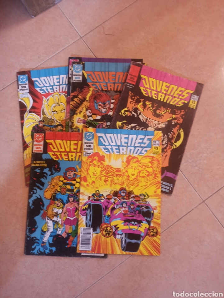 C&oacute;mics: J&oacute;venes eterno 6 n&uacute;meros completa zinco - Foto 1