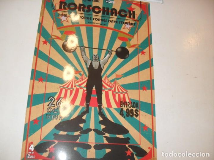 C&oacute;mics: RORSCHACH N&ordm;4,(LINEA BLACK LABEL),(DE 12),ECC COMICS,A&Ntilde;O 2021,IMPECABLE. - Foto 1