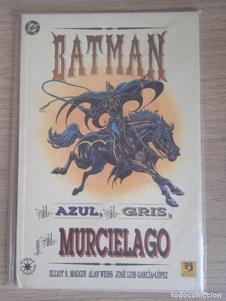C&oacute;mics: BATMAN EL AZUL, EL GRIS Y EL MURCI&Eacute;LAGO ZINCO - Foto 1