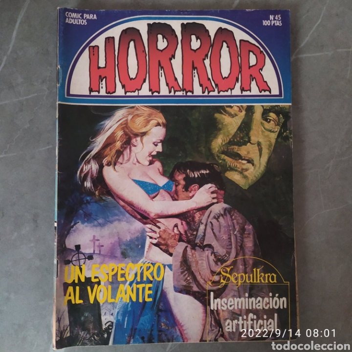 C&oacute;mics: Comic horror zinco n&deg; 45 - Foto 1