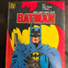 Comics: BATMAN VOL.2 TOMO 1 AÑO UNO Y DOS OBRA COMPLETA DE BARR Y ALAN DAVIS DC RETAPADO CONTIENE N.1 A 6. Lote 361417330