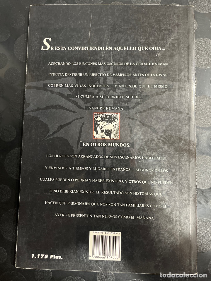 C&oacute;mics: BATMAN : TORMENTA DE SANGRE de DOUG MOENCH DC ELSEWORLD ( 1996 ) - Foto 2