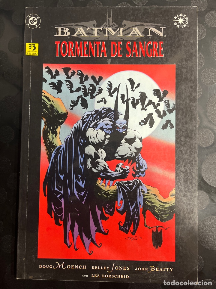 C&oacute;mics: BATMAN : TORMENTA DE SANGRE de DOUG MOENCH DC ELSEWORLD ( 1996 ) - Foto 1