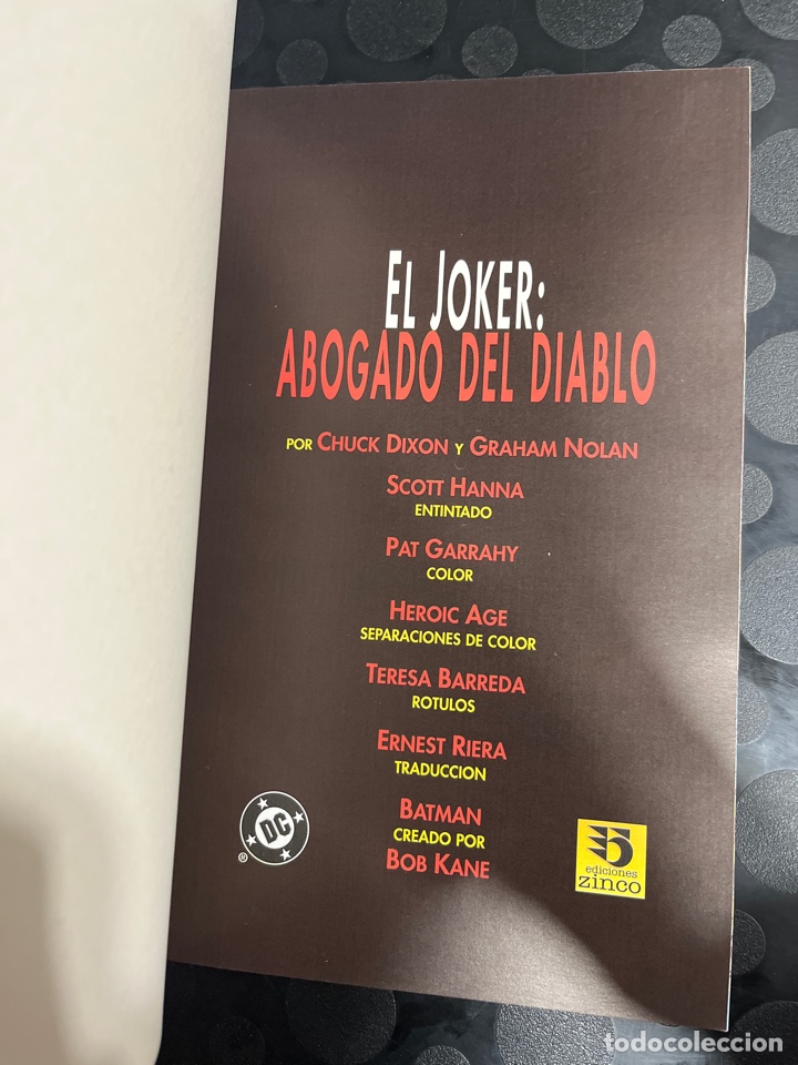 C&oacute;mics: EL JOKER : ABOGADO DEL DIABLO DC ( 1996 ) - Foto 3