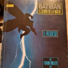 Cómics: BATMAN: EL SEÑOR DE LA NOCHE:FRANK MILLER-KLAUS JANSON-LYNN VARLEY 1987 ED ZINCO COMPLETA 4 COMICS