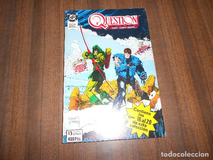 C&oacute;mics: Question. Retapado n&ordm;s 16 al 20 - Foto 1