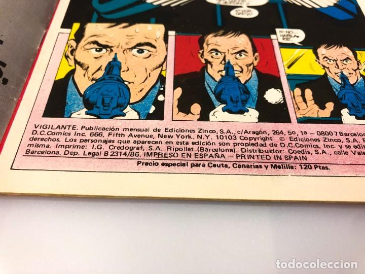 C&oacute;mics: Comics de VIGILANTE - N&uacute;meros 7 y 8 - DC Comics - Ediciones ZInco - A&ntilde;o 1986 - Foto 15