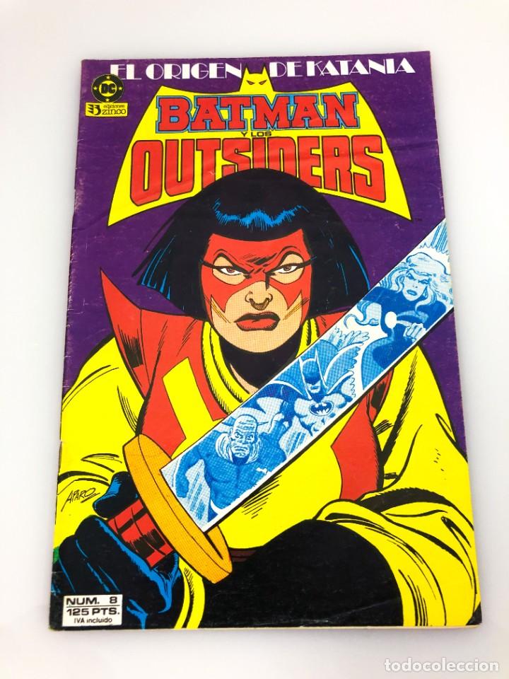 C&oacute;mics: Batman y los Outsiders - N&uacute;m. 8 - Ediciones Zinco - A&ntilde;o 1986 - Foto 1