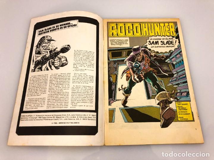 C&oacute;mics: ROBO HUNTER - N&uacute;m. 1 - Ediciones Zinco - A&ntilde;o 1985 - Foto 2