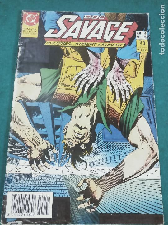 C&oacute;mics: DOC SAVAGE, N&ordm; 4. EDICIONES ZINCO, 1990 - Foto 1