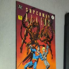 Cómics: SUPERMAN VERSUS ALIENS Nº 2 / JURGENS - NOWLAN / DC - ZINCO. Lote 362721215