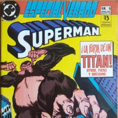 Cómics: SUPERMAN ESPECIAL VERANO - Nº 6 - LA FURIA DE UN TITAN - EDICIONES ZINCO. Lote 362735730